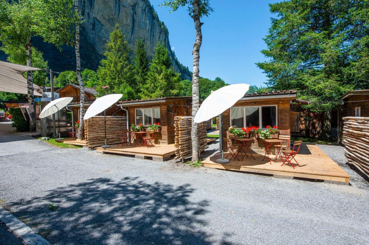 Camping Jungfrau Lauterbrunnen Eksteriør bilde