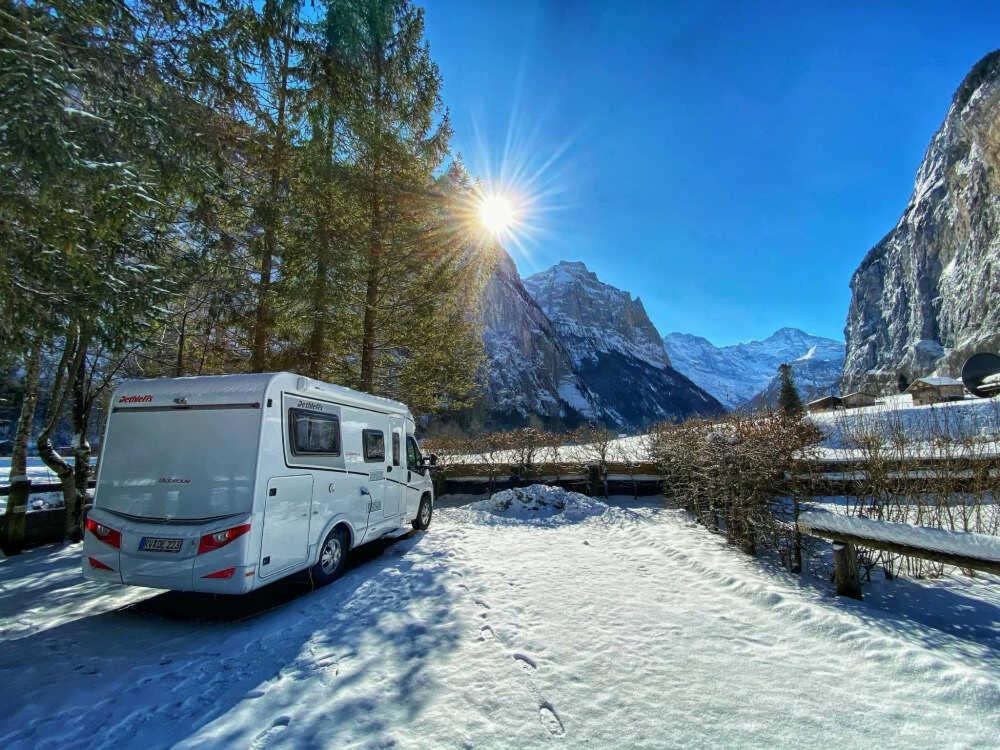 Camping Jungfrau Lauterbrunnen Eksteriør bilde