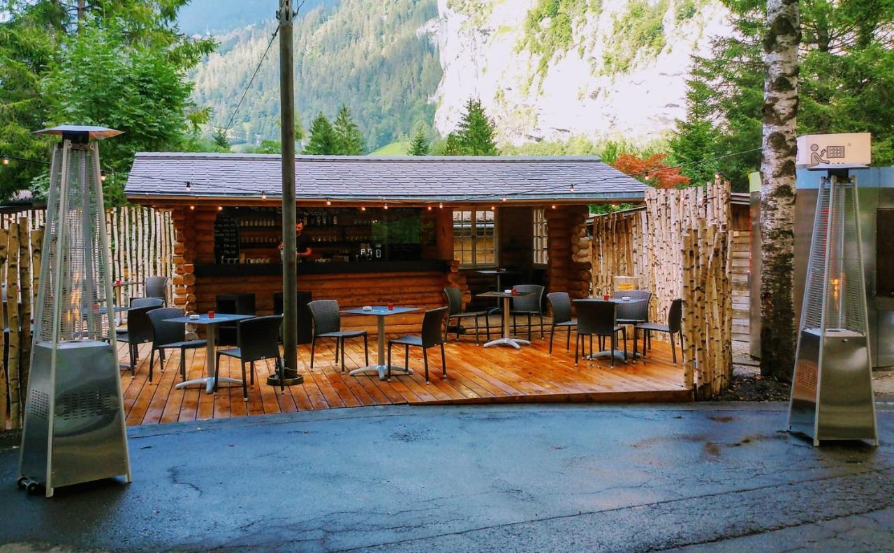 Camping Jungfrau Lauterbrunnen Eksteriør bilde