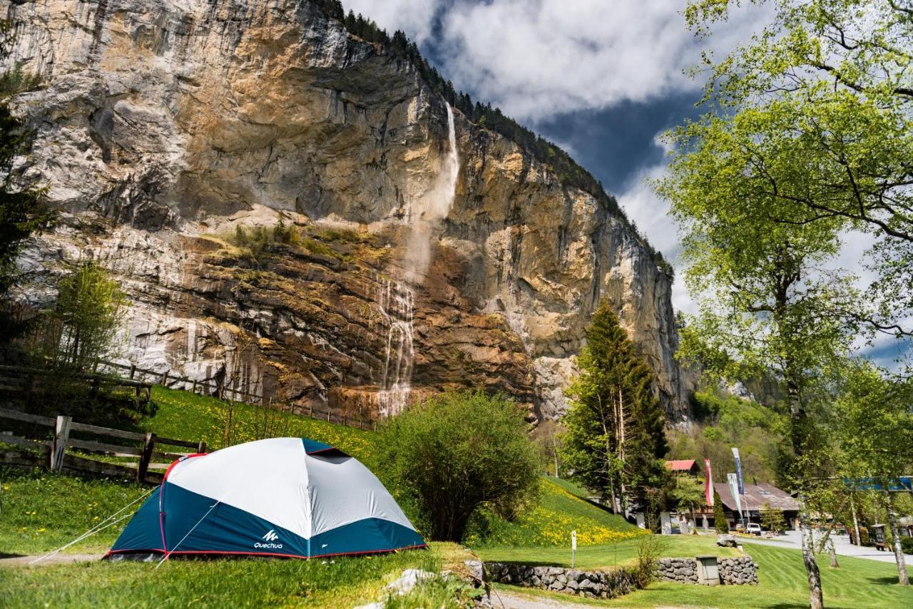 Camping Jungfrau Lauterbrunnen Eksteriør bilde