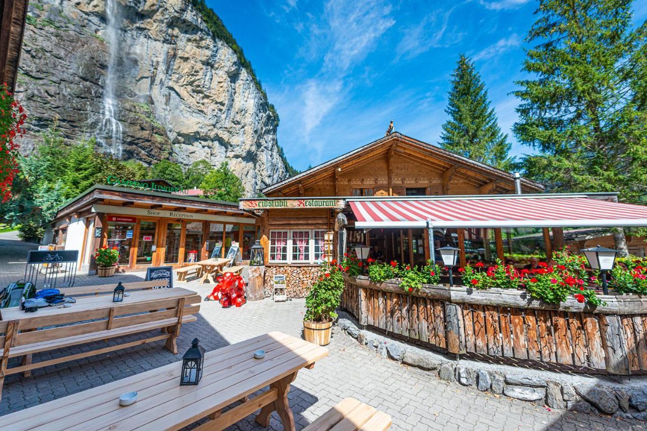 Camping Jungfrau Lauterbrunnen Eksteriør bilde