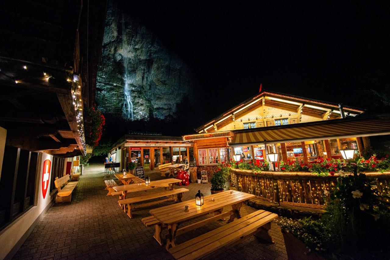 Camping Jungfrau Lauterbrunnen Eksteriør bilde