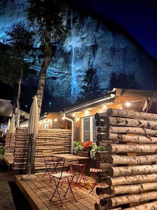 Camping Jungfrau Lauterbrunnen Eksteriør bilde