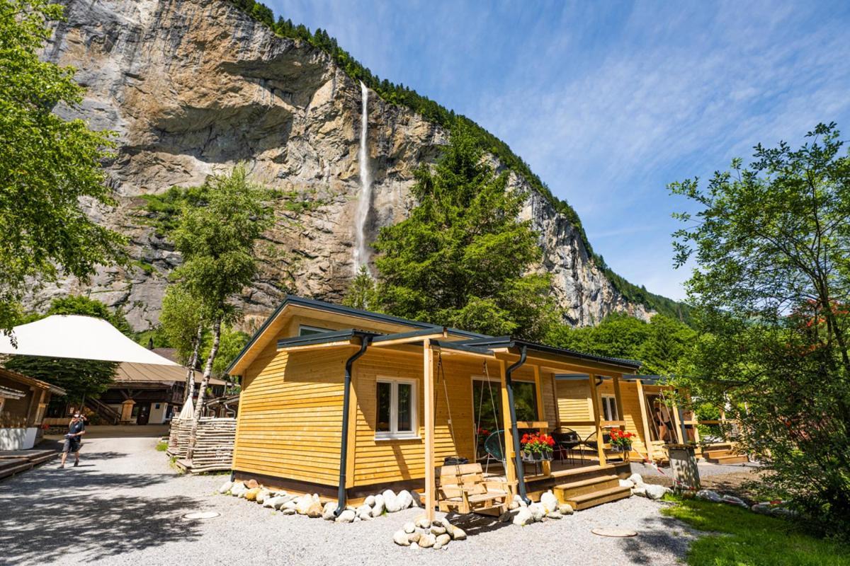 Camping Jungfrau Lauterbrunnen Eksteriør bilde