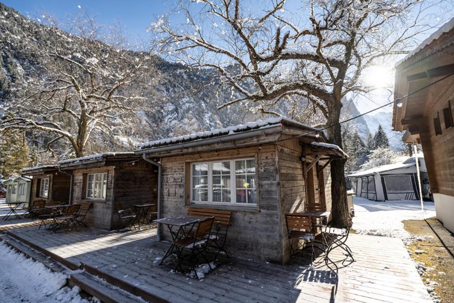 Camping Jungfrau Lauterbrunnen Eksteriør bilde