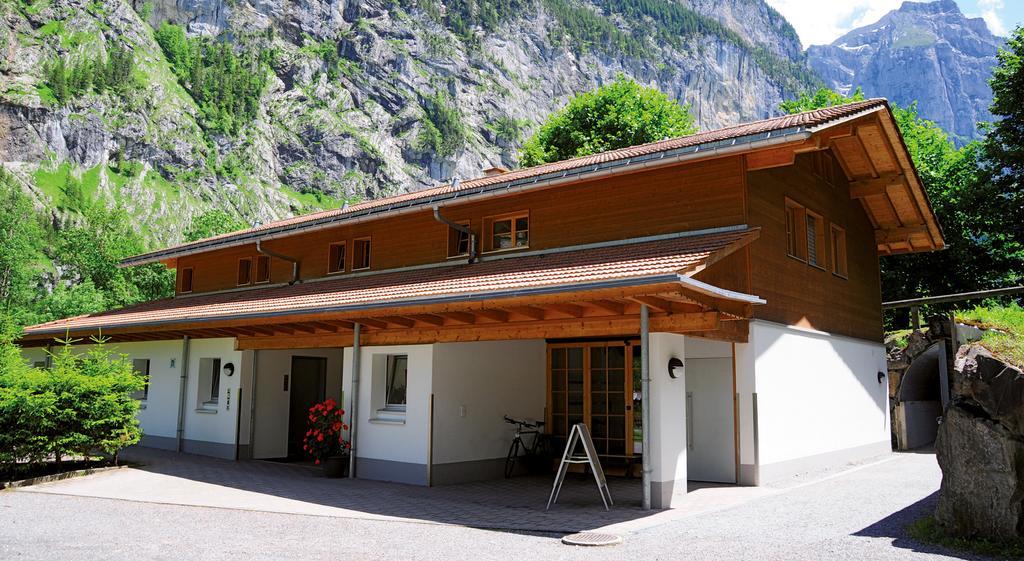 Camping Jungfrau Lauterbrunnen Eksteriør bilde