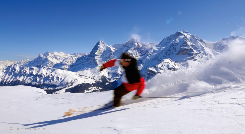 Camping Jungfrau Lauterbrunnen Eksteriør bilde