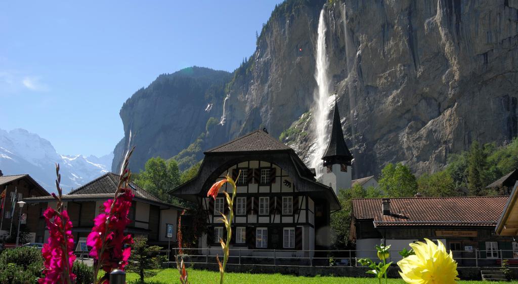 Camping Jungfrau Lauterbrunnen Eksteriør bilde