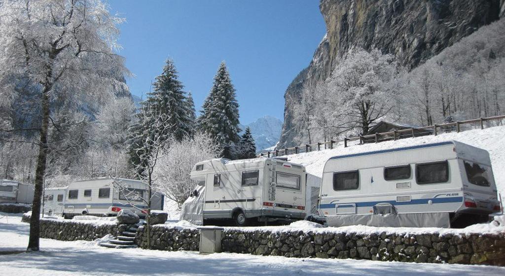Camping Jungfrau Lauterbrunnen Eksteriør bilde