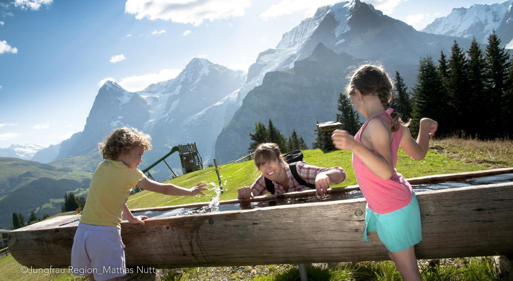 Camping Jungfrau Lauterbrunnen Eksteriør bilde