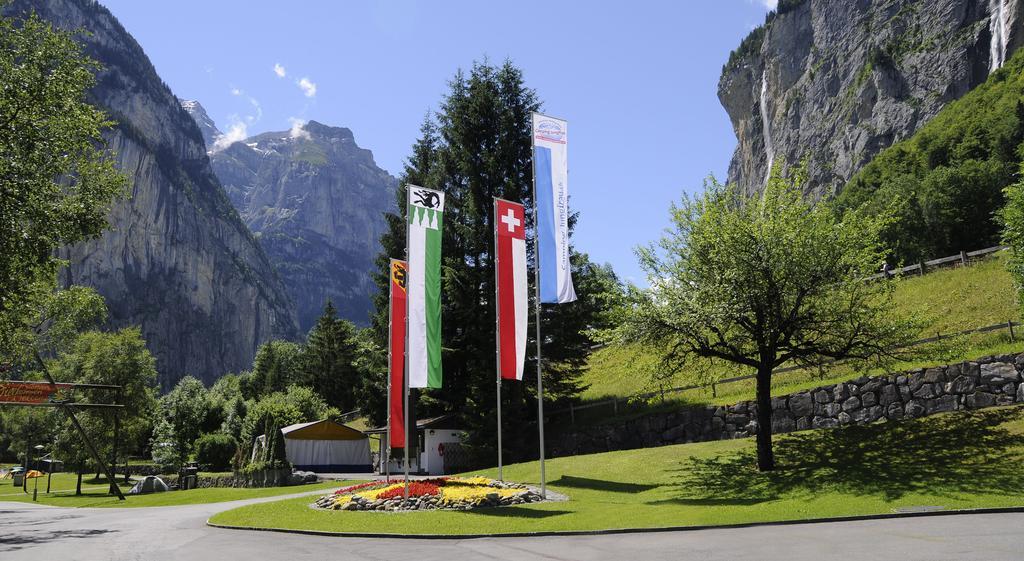 Camping Jungfrau Lauterbrunnen Eksteriør bilde