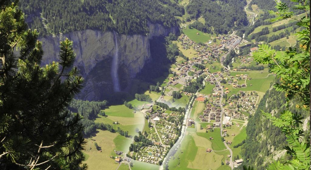 Camping Jungfrau Lauterbrunnen Eksteriør bilde