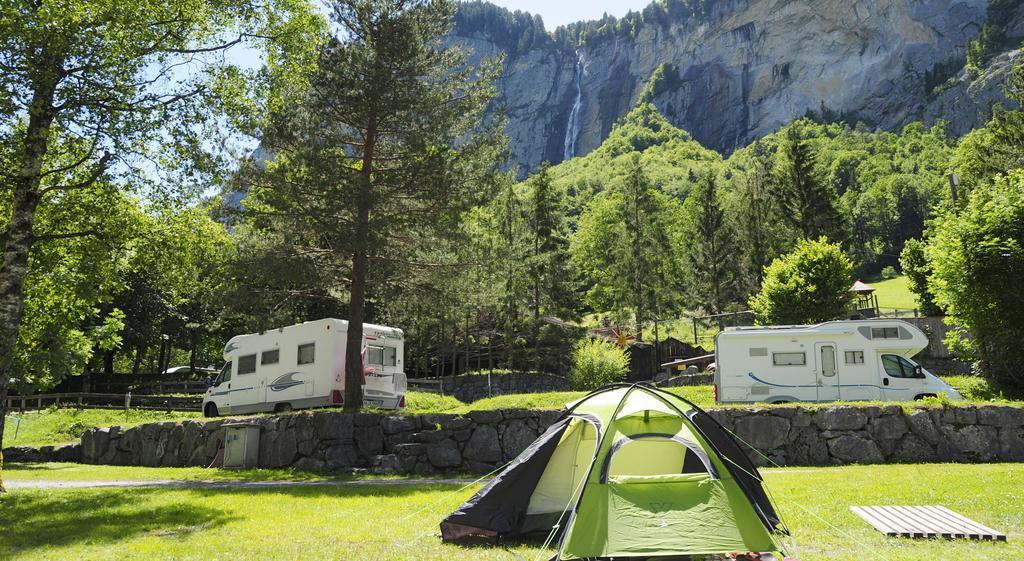 Camping Jungfrau Lauterbrunnen Eksteriør bilde